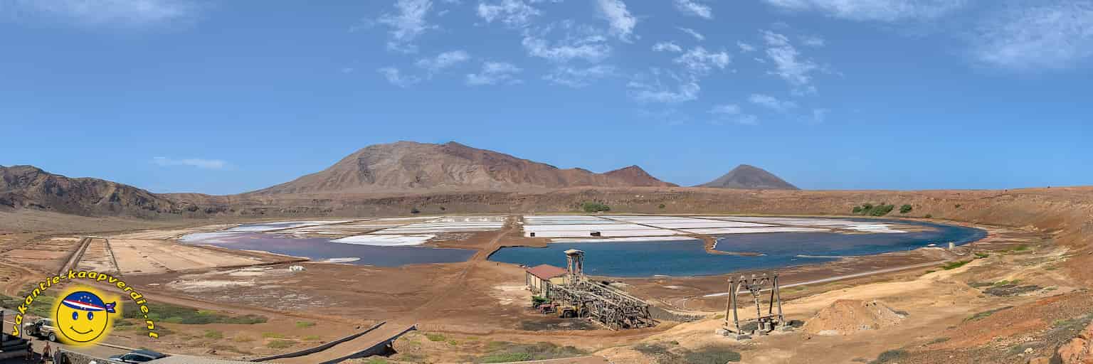 Krater bij Pedra de Lume.